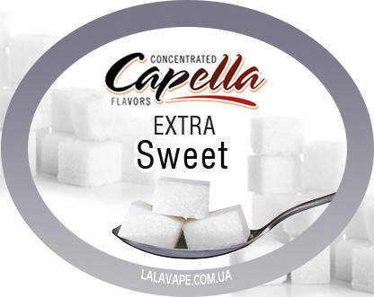 

Ароматизатор Capella Extra Sweet (Экстра сладкий)