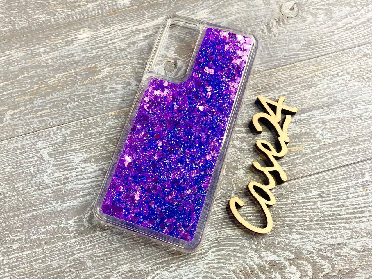 

Перетекающий TPU чехол Star для Huawei P Smart 2021 (3 цвета) фиолетовый