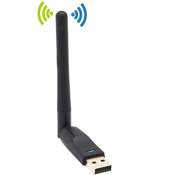 

Беспроводной Wi-Fi адаптер USB MediaTek MT7601 для ПК и цифровых тюнеров T2