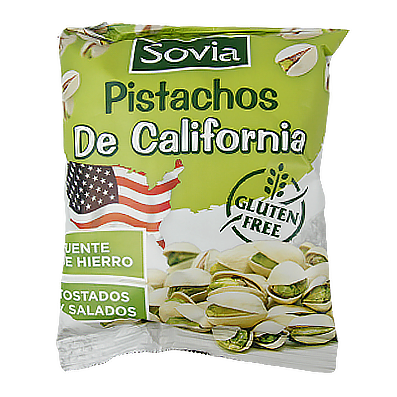 

Фісташки Совіа без глютену Sovia California 250g 20шт/ящ (Код : 00-00005499)