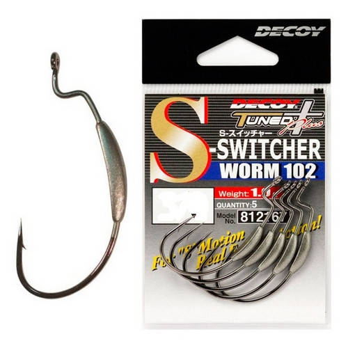 

Крючок Decoy Worm102 S-Switcher 2/0 5шт