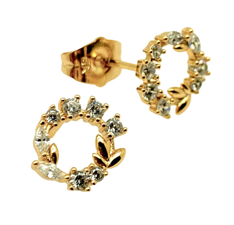 

Серьги Xuping. 18k. 10 mm