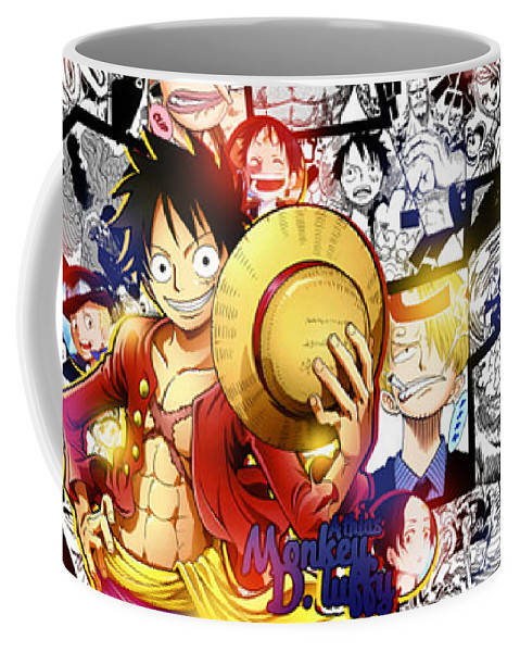 

Кружка чашка Geek Land белая Большой куш One Piece экшен OP.02.010, Разные цвета
