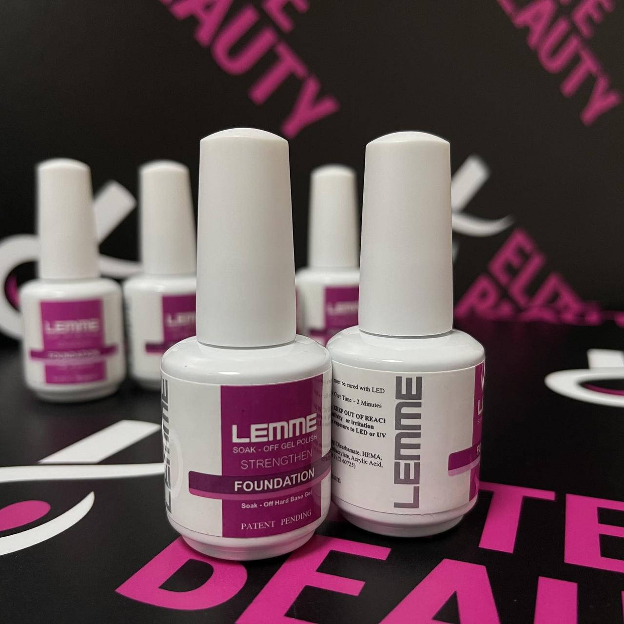 

База для гель-лака Lemme Foundation, 15 мл