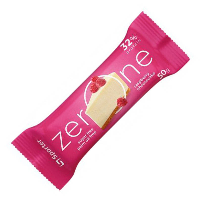 

Батончик Sporter Zero One, 50 грамм Малиновый чизкейк
