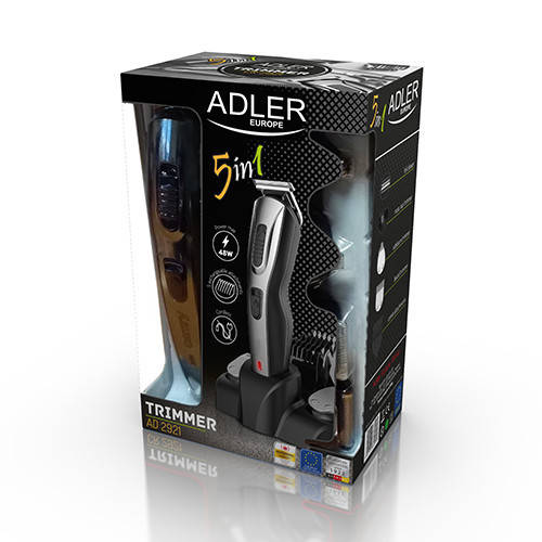 

Тример для бороди та волосся Adler 5в1