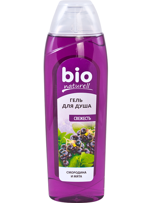 

Гель для душа "Смородина и мята" 500мл Bio naturell