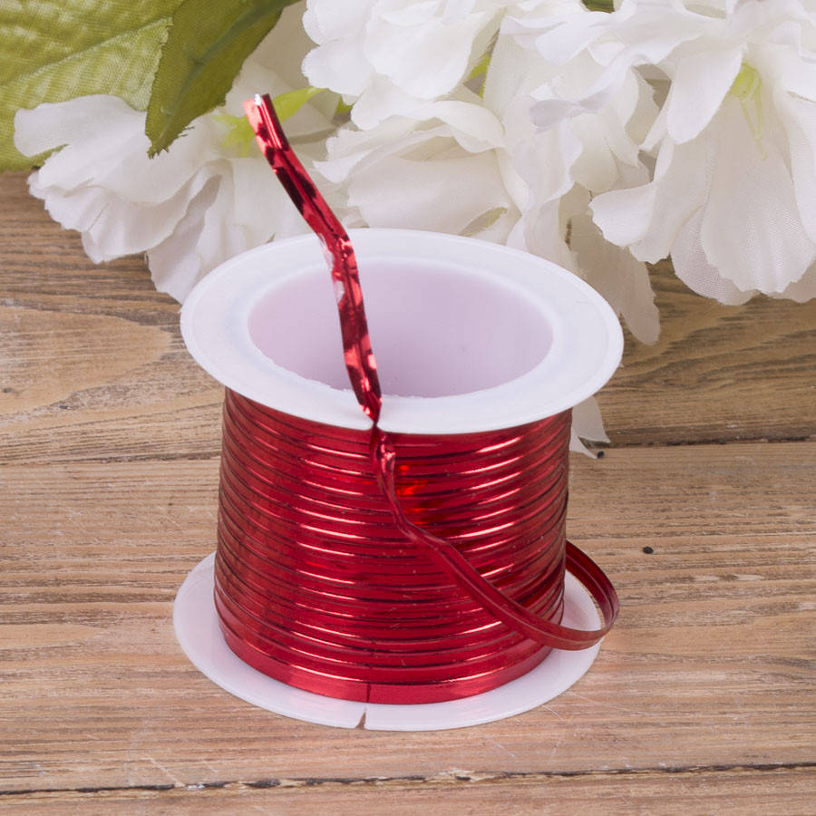 

Проволока флористическая 1,5мм *15 м красная