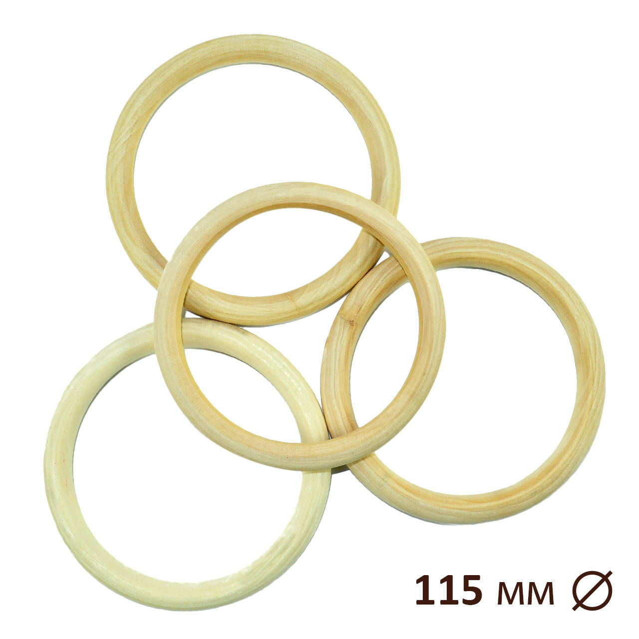 

Кольцо, деревянное для макраме, слингобус Ø 115 мм