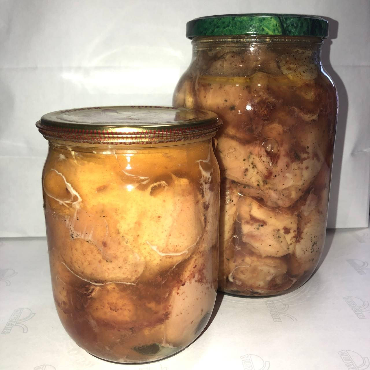 

Тушенка домашняя куриная 0,5л