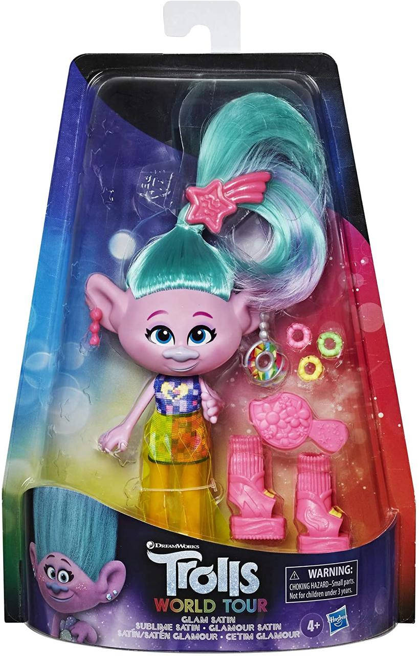

Кукла Гламурная Сатинка Мировой тур Trolls S2 (E6569/E6820)