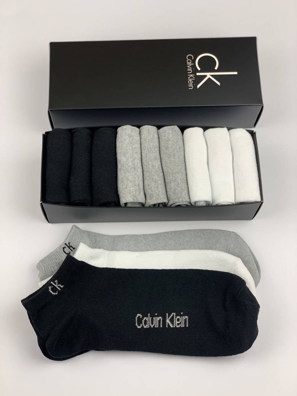 

Набор укороченных мужских носков СК 9 пар в фирменной коробке