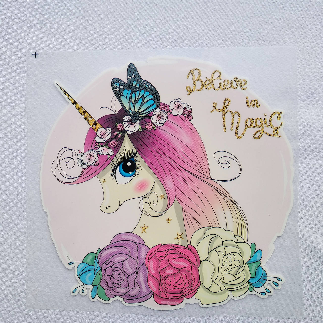 

Термотрансфер Єдиноріг Belive in Magic