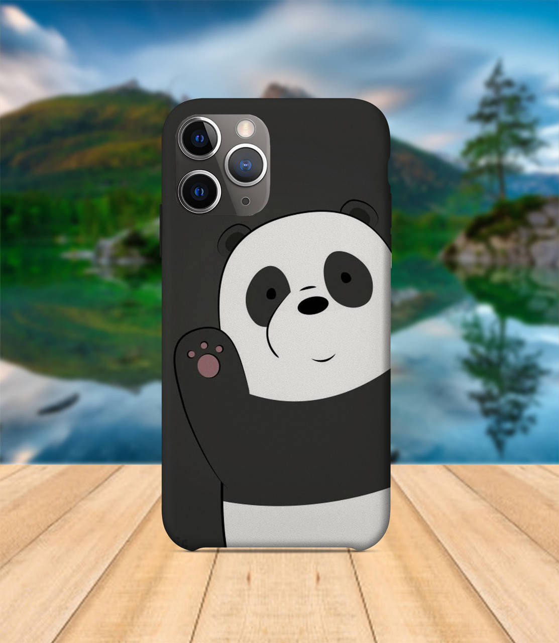 

Чехол iPhone 11 Панда We bare bears с принтом
