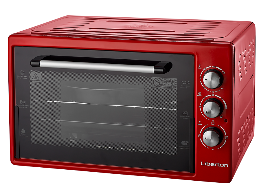 

Электрическая печь духовка настольная LIBERTON LEO-421 Red (42 л, 1500 Вт, Германия)