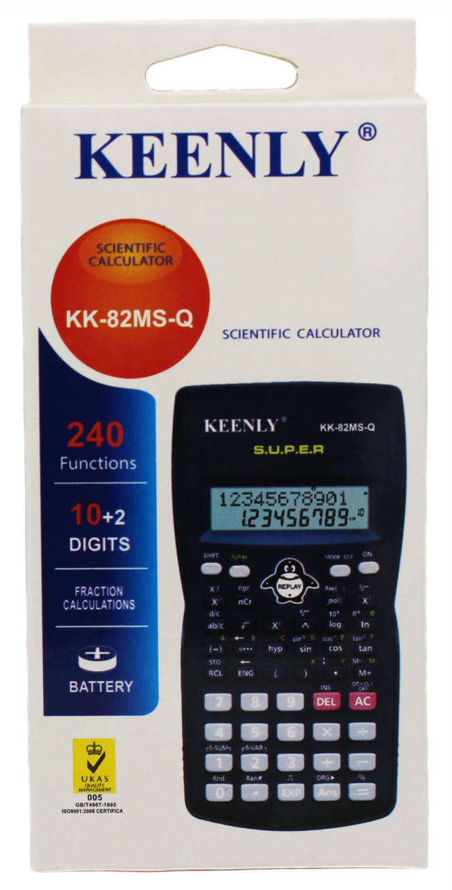 

Программируемый инженерный калькулятор KENKO КК-82MS, Черный