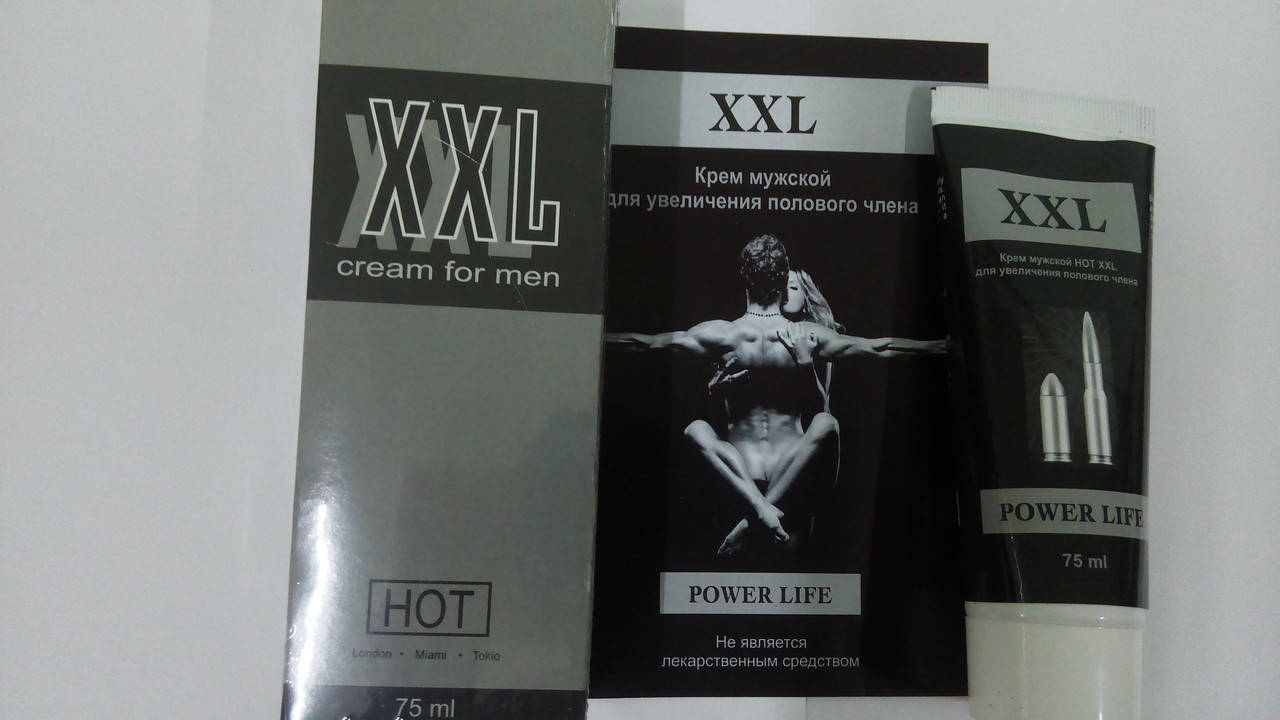 

XXL Power Life HOT - Возбуждающий крем для мужчин (XXL Павер Лайф Хот), повышение и продление эрекции, Австрия