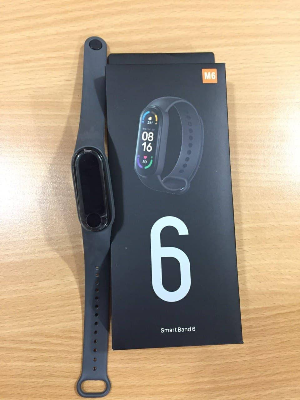 

Фитнес-Браслет SMART BAND М6 СмартЧасы M6 Фитнес-трекер ТЕМНО-СЕРЫЙ