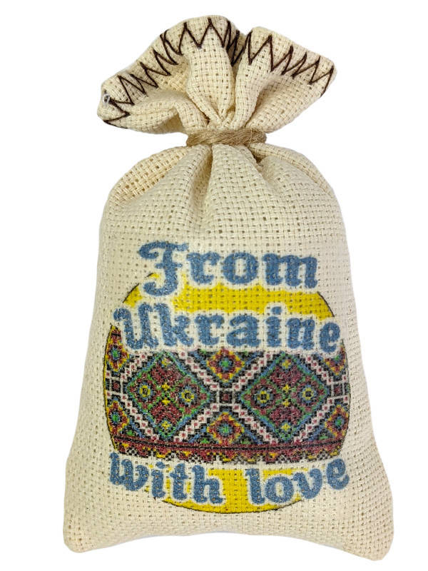 

Магнит мешочек From Ukraine with love №2 (Магниты)