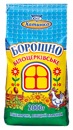 

Мука пшеничная высшего сорта, улучшенного качества, ТМ Хатинка, 2кг