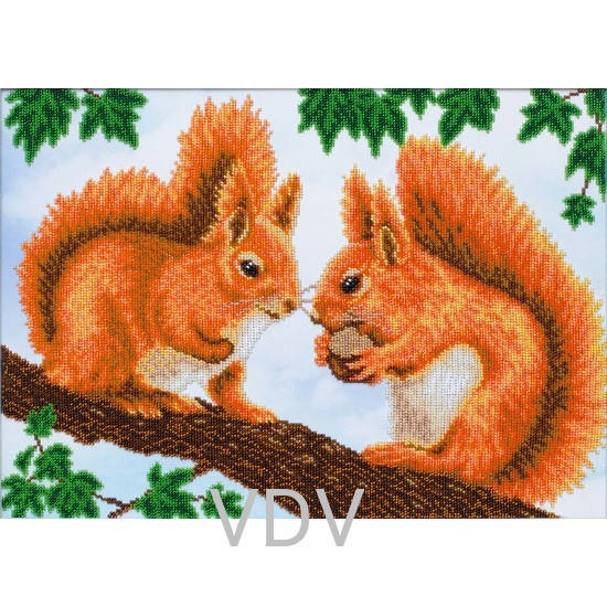 

Набор для вышивания бисером "Білочки"