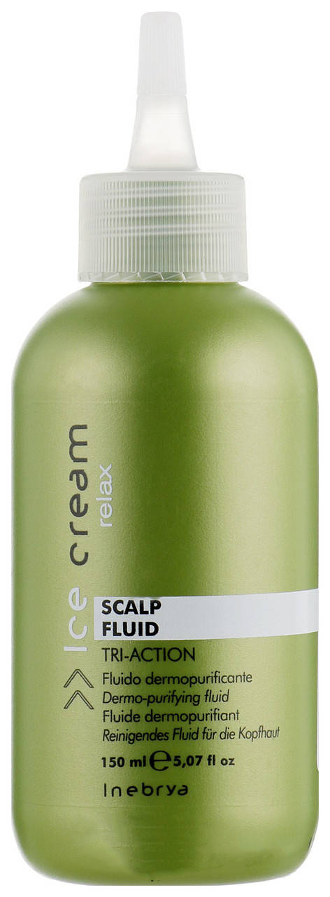 

Пилинг-флюид для очищения кожи головы Inebrya Scalp Fluid Tri-Action Dermo Purifiyng150 мл.
