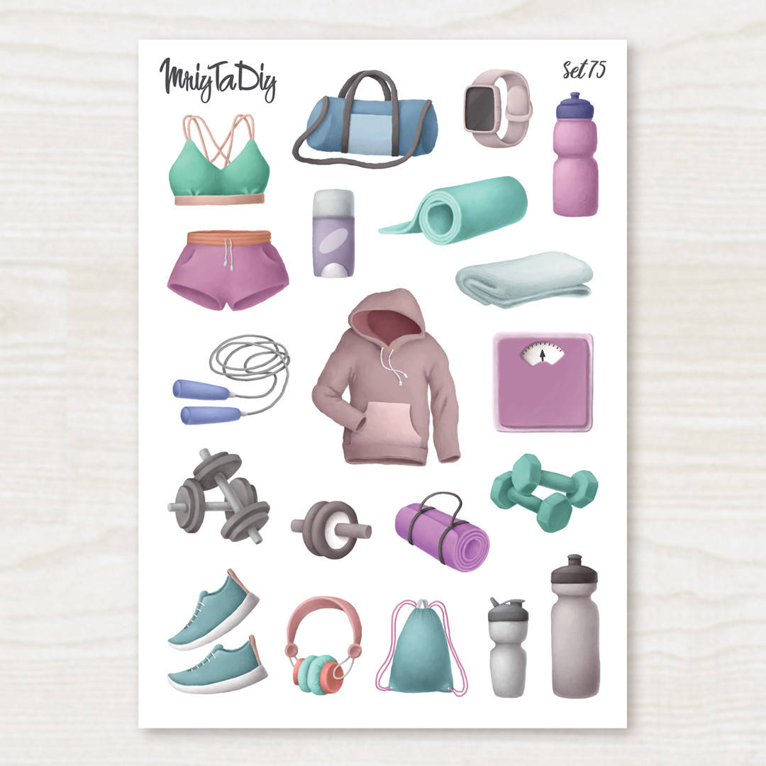 

Стикеры Set 75 MriyTaDiy, Белый
