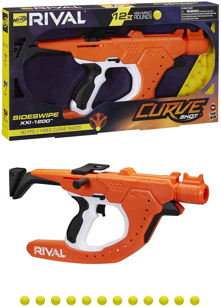 

Бластер Нерф Райвл Сайдсвайп Nerf Rival Curve Shot Sideswipe XXI-1200 F0379