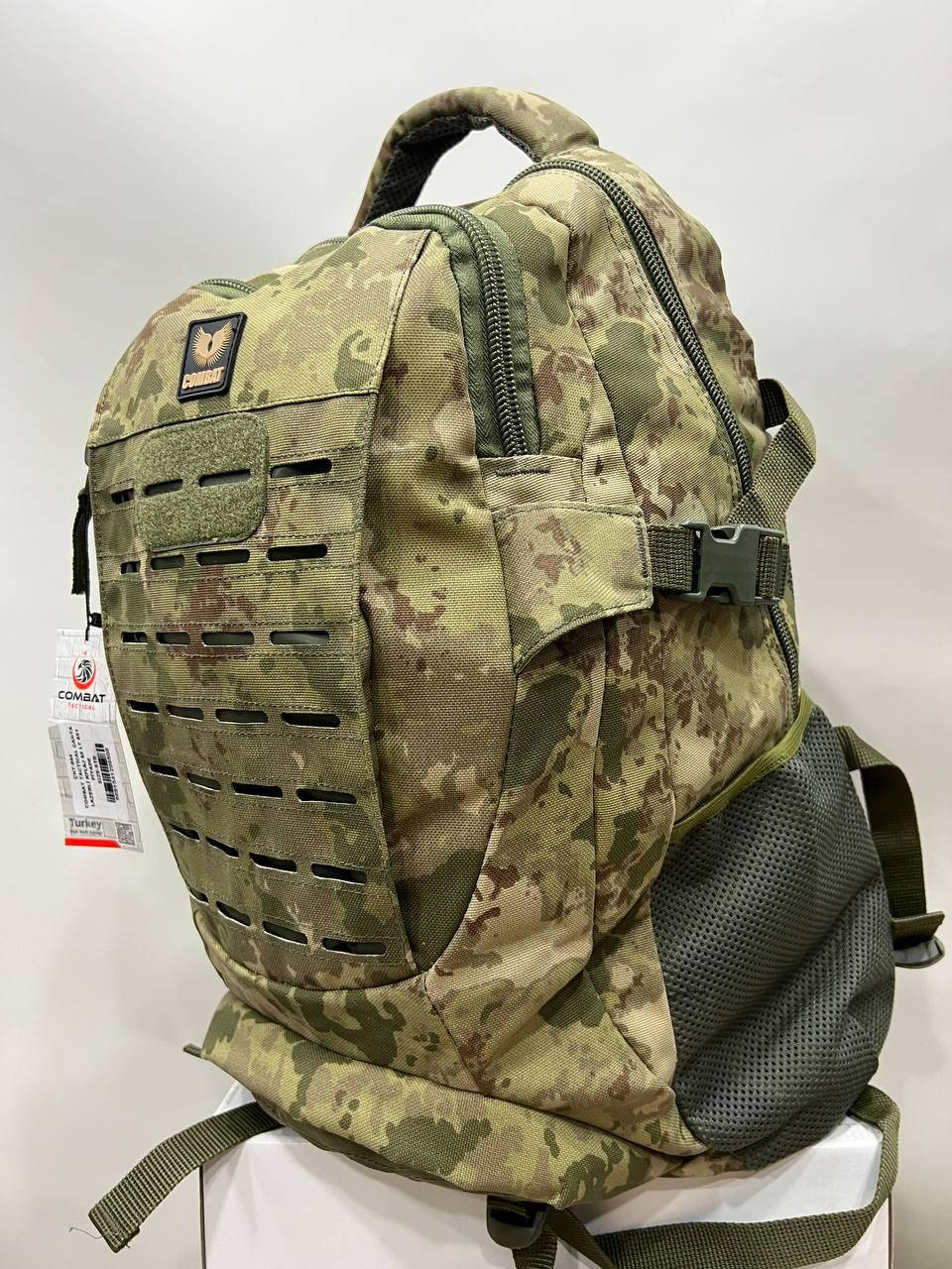 

Тактический камуфлированный рюкзак в отличном качестве от турецкого производителя / обём 55 литров, Камуфляж