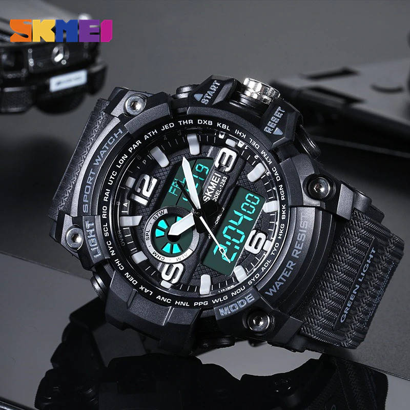 

(ОРИГИНАЛ), Мужские тактические часы, Спортивные часы Skmei, Мужские часы с подсветкой, Часы для военных ЗСУ