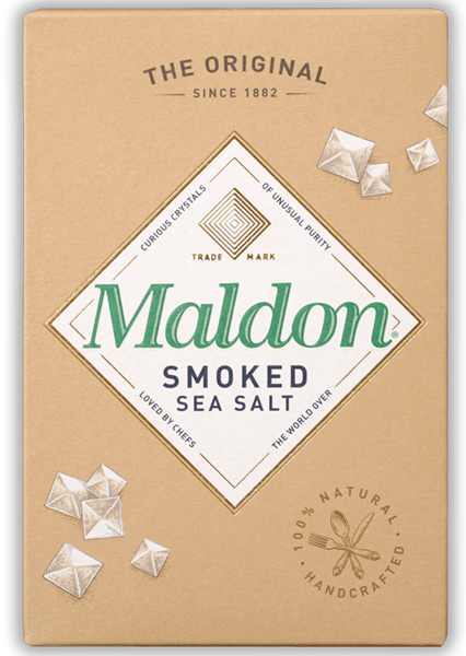 

Морская соль хлопьями копченая / Smoked Salt Flakes тм "Maldon", 125 г