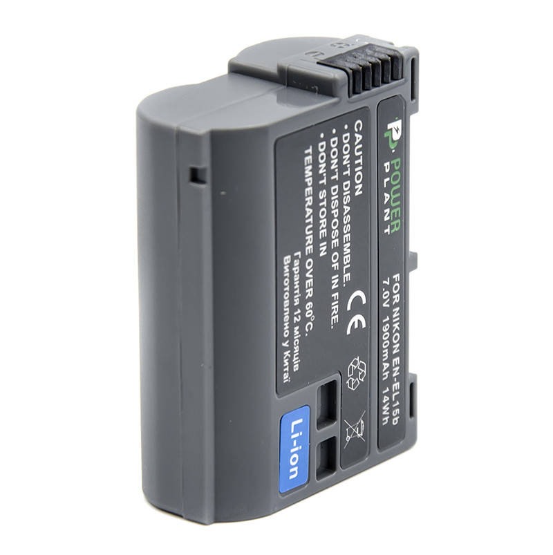 

Аккумулятор PowerPlant Nikon EN-EL15b 1900mAh