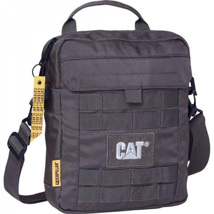 

Сумка через плечо с отделом для планшета Combat CAT арт. 84036;501, Серый