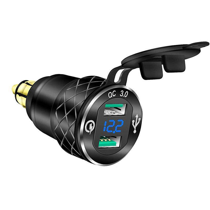 

USB B5 BMW Triumph DIN ISO 4165, вольтметр