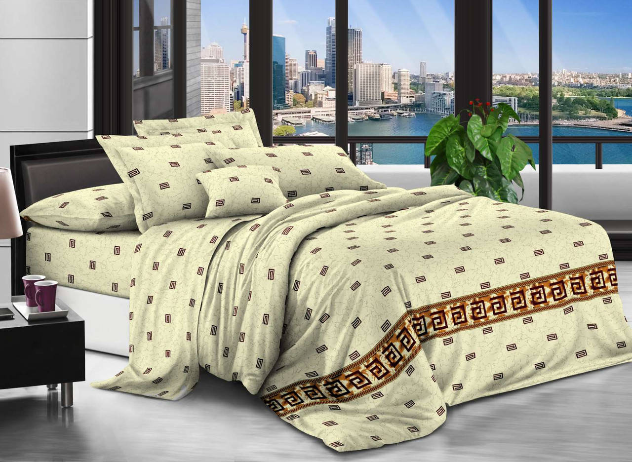 

Версаче - Бязь 3D - Полуторный комплект