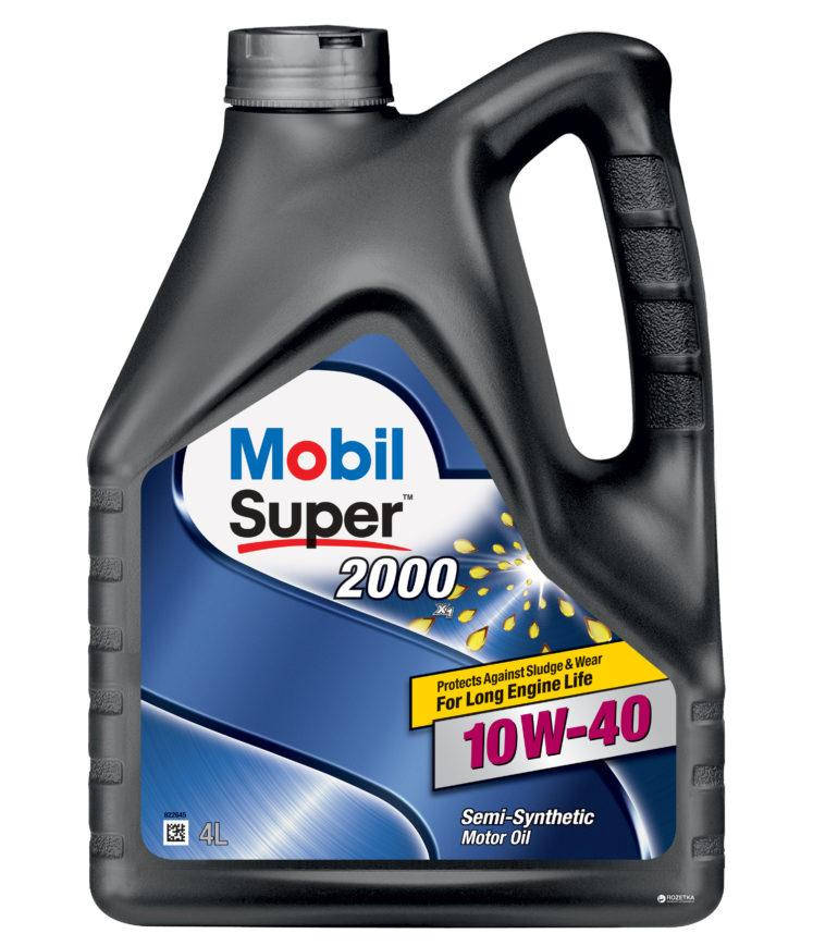 

Моторное масло Mobil Super 2000 10W-40 4л