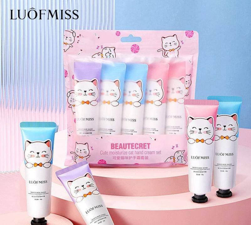 

Набор кремов для рук 5в1 Luofmiss