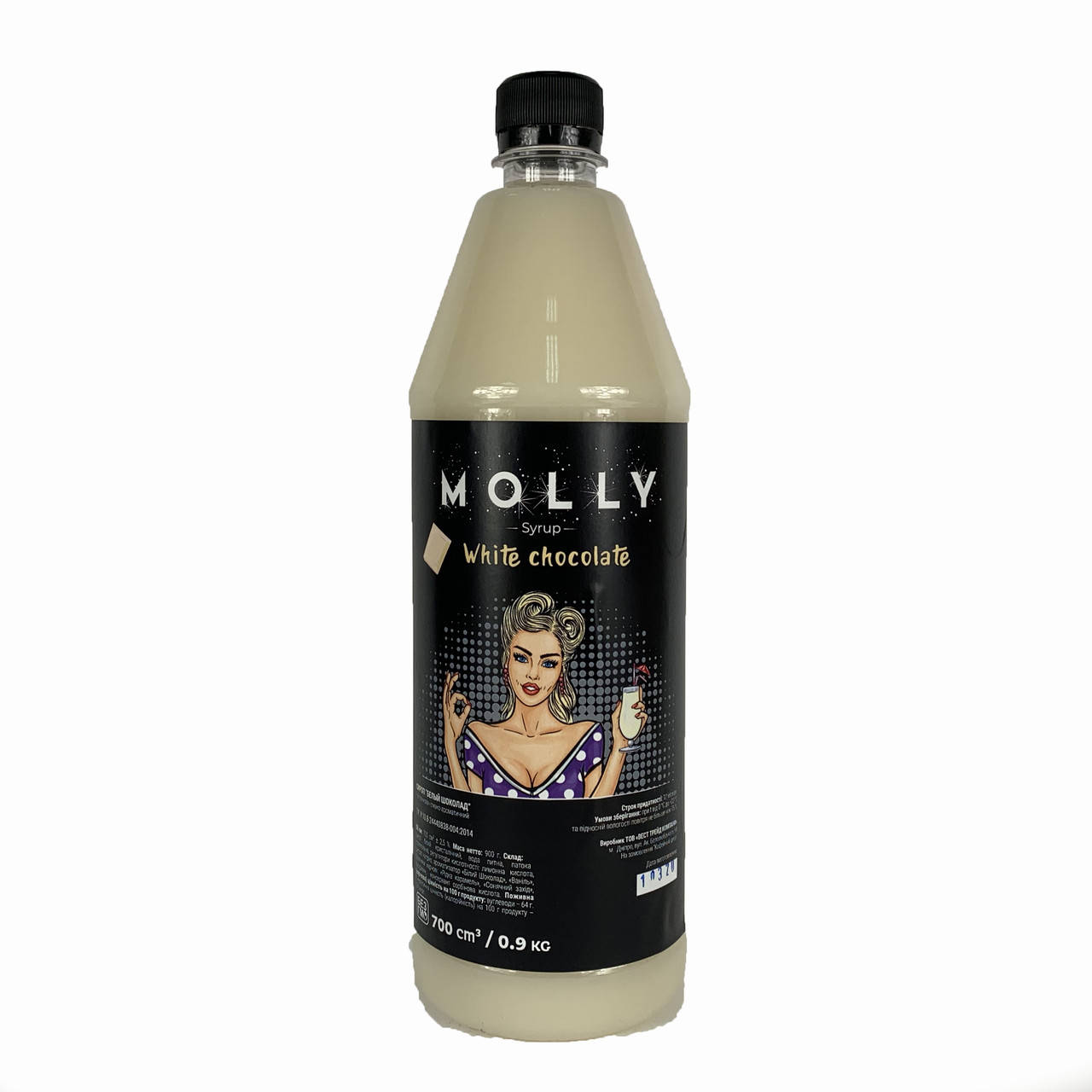 

Сироп MOLLY Белый шоколад 1л