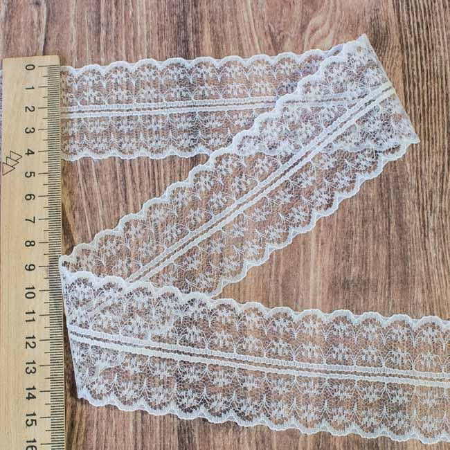 

Кружево Сирень белое Кр-Сир-10, Белый