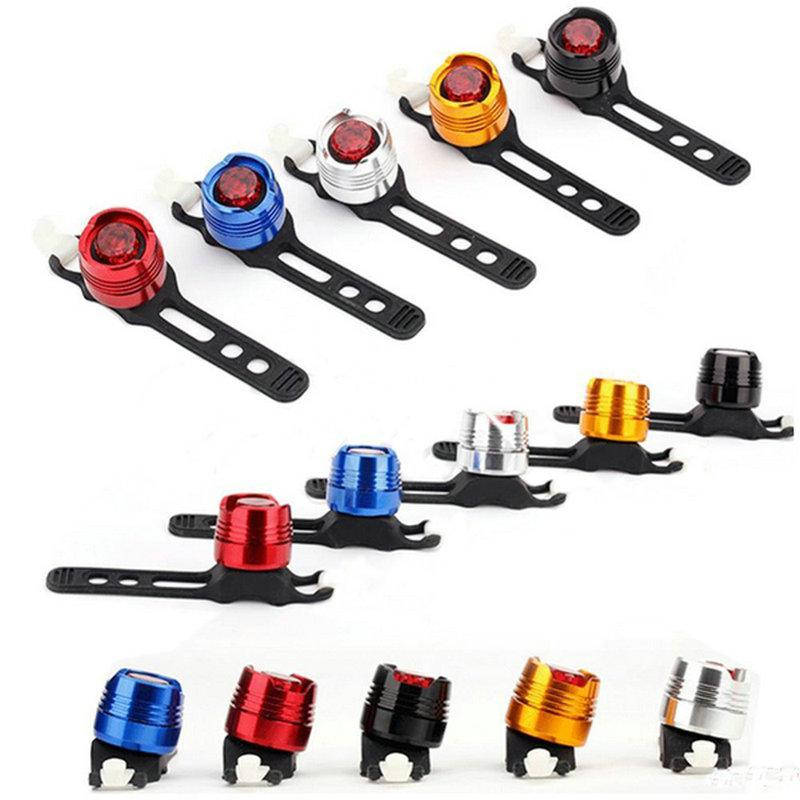 

Фонарь велосипедный универсальный TY-06 ALU, 1 LED, 2хCR2032, Waterproof