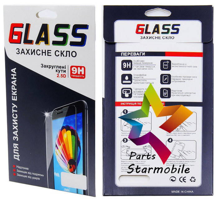 

Защитное стекло для Xiaomi Mi Note 3 (0.3 мм)/2.5D/9H, черное, Черный