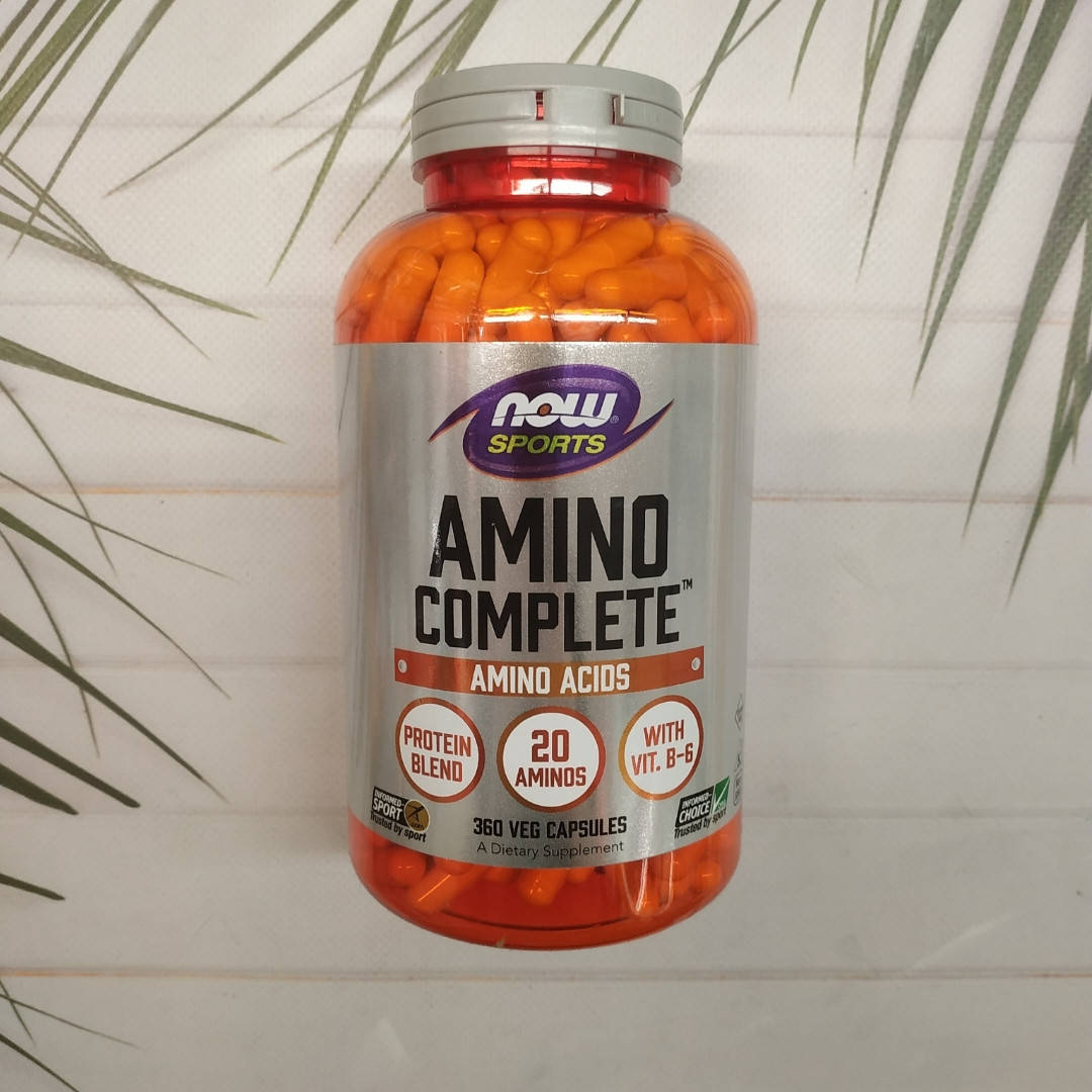 

Now Foods Amino Complete 360 veg caps , комплекс аминокислот Нау Now Sports