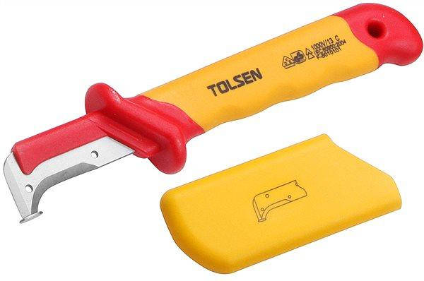 

Нож диэлектрический для снятия изоляции с пяткой Tolsen V51416