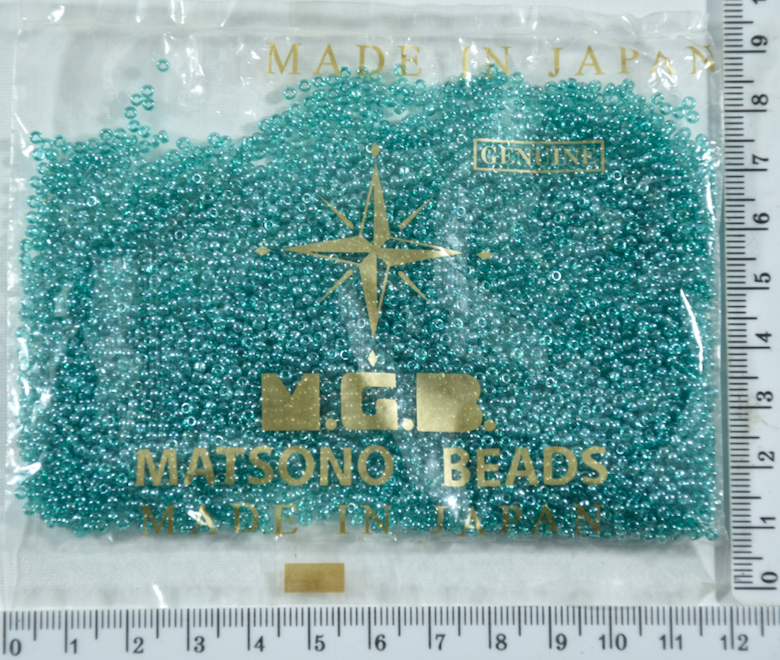 

Бисер №11/0 "MATSUNO"-Япония(50гр) №520 прозр мор волна уп=1шт