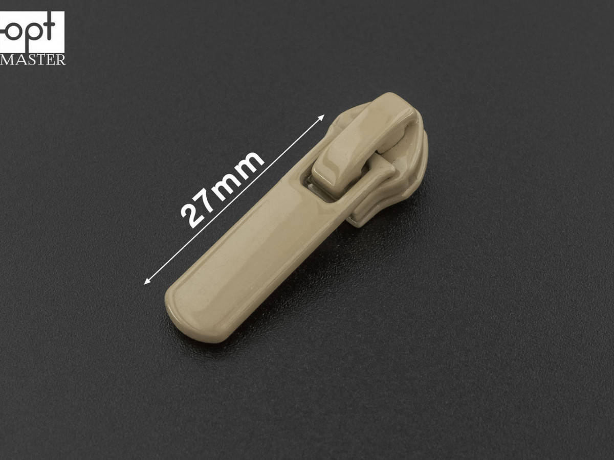 

Бегунок Барышевка (Украина) №5(Т6) на спиральную молнию с фиксатором, цв. бежевый