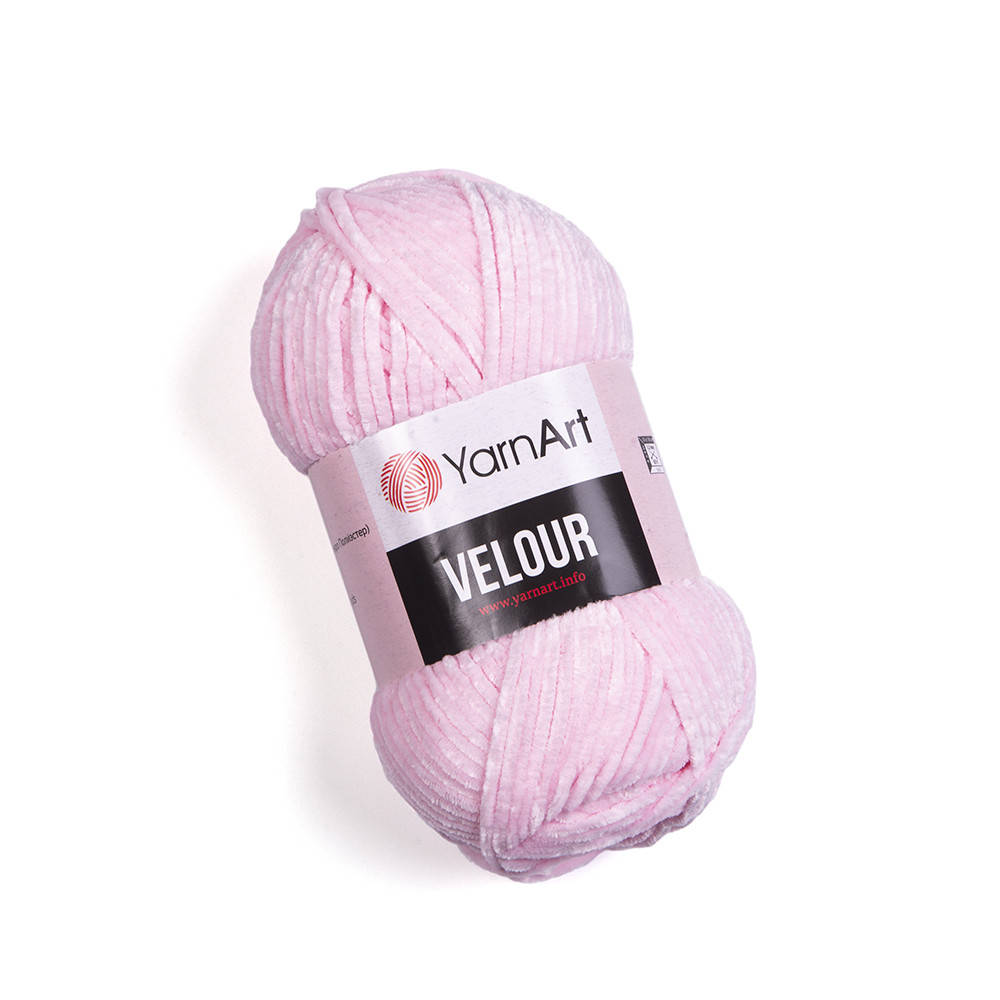 

Пряжа YarnArt Velour 854 светло-розовый