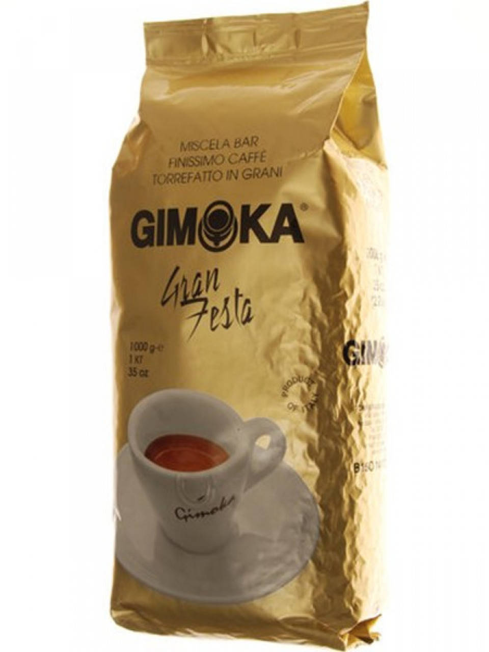 

Кофе в зернах Gimoka Gran Festa Италия 1кг