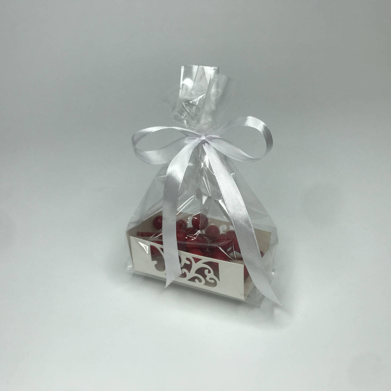 

Упаковка для сувениров, 100*60*150 мм, белая (5 шт.), Белый