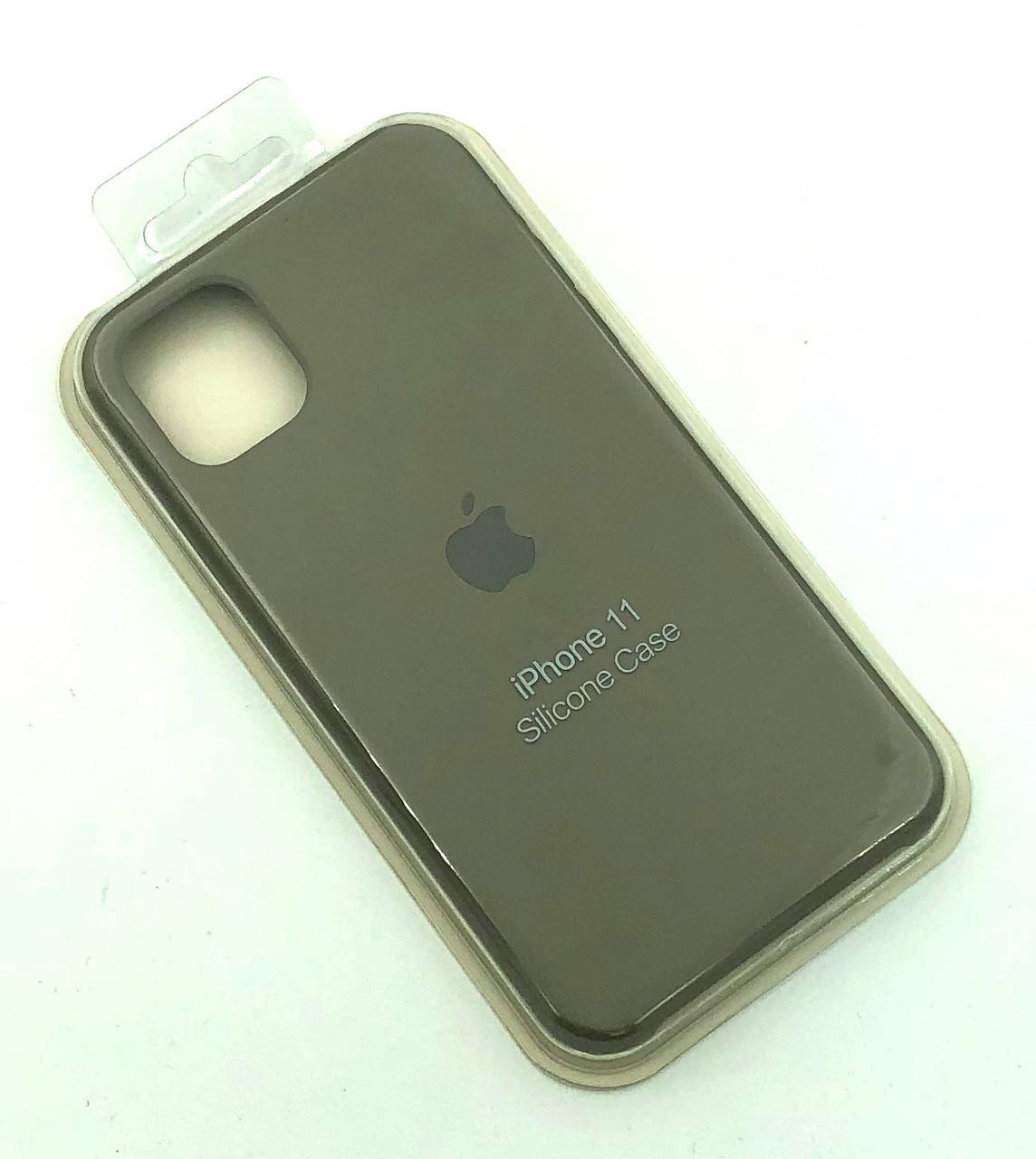 

Силиконовый чехол с микрофиброй внутри Apple iPhone 11 Silicon Case цвет #23 Pebble