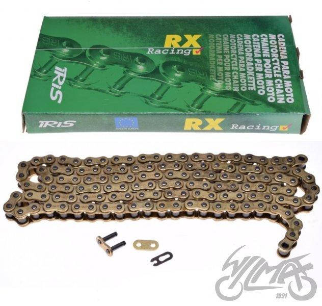 

ПРИВОДНАЯ ЦЕПЬ IRIS 428 RX 130L ЗОЛОТИСТАЯ